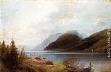 Herman Herzog Famous Paintings - Sagne Fjord